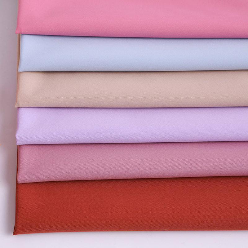 FX50316 Moale Handfeeling Polyester Polyester Rayon 4 Ways Stretch Twill Fabric pentru scruburi și uniforme medicale